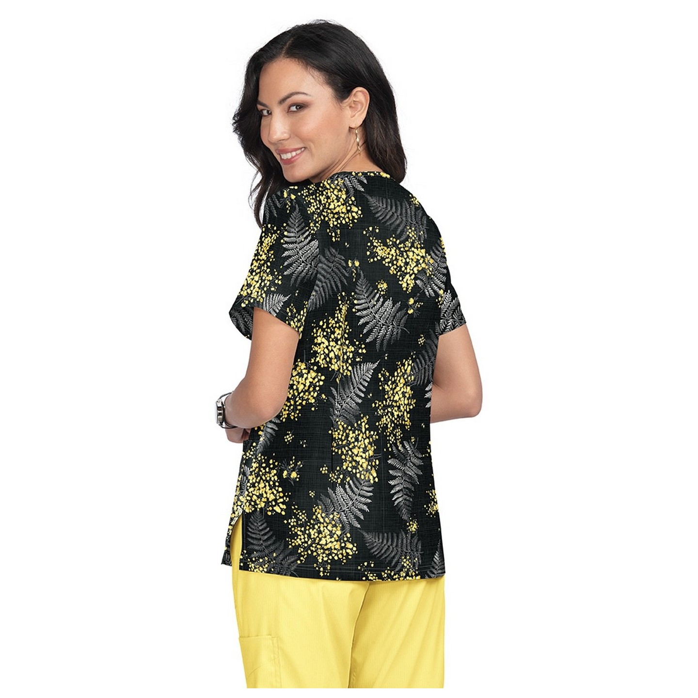 1027PR koi Lite Lola Haut Imprimé - Babys Breath Floral