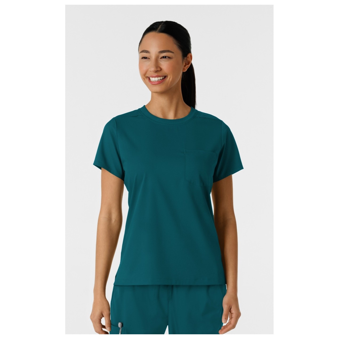 6451 Boundless Haut T-Shirt Classique à Col Rond par WINK