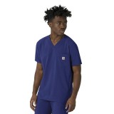 C16410 Carhartt Force Cross-Flex Men's 3 Pocket V-Neck Scrub Top