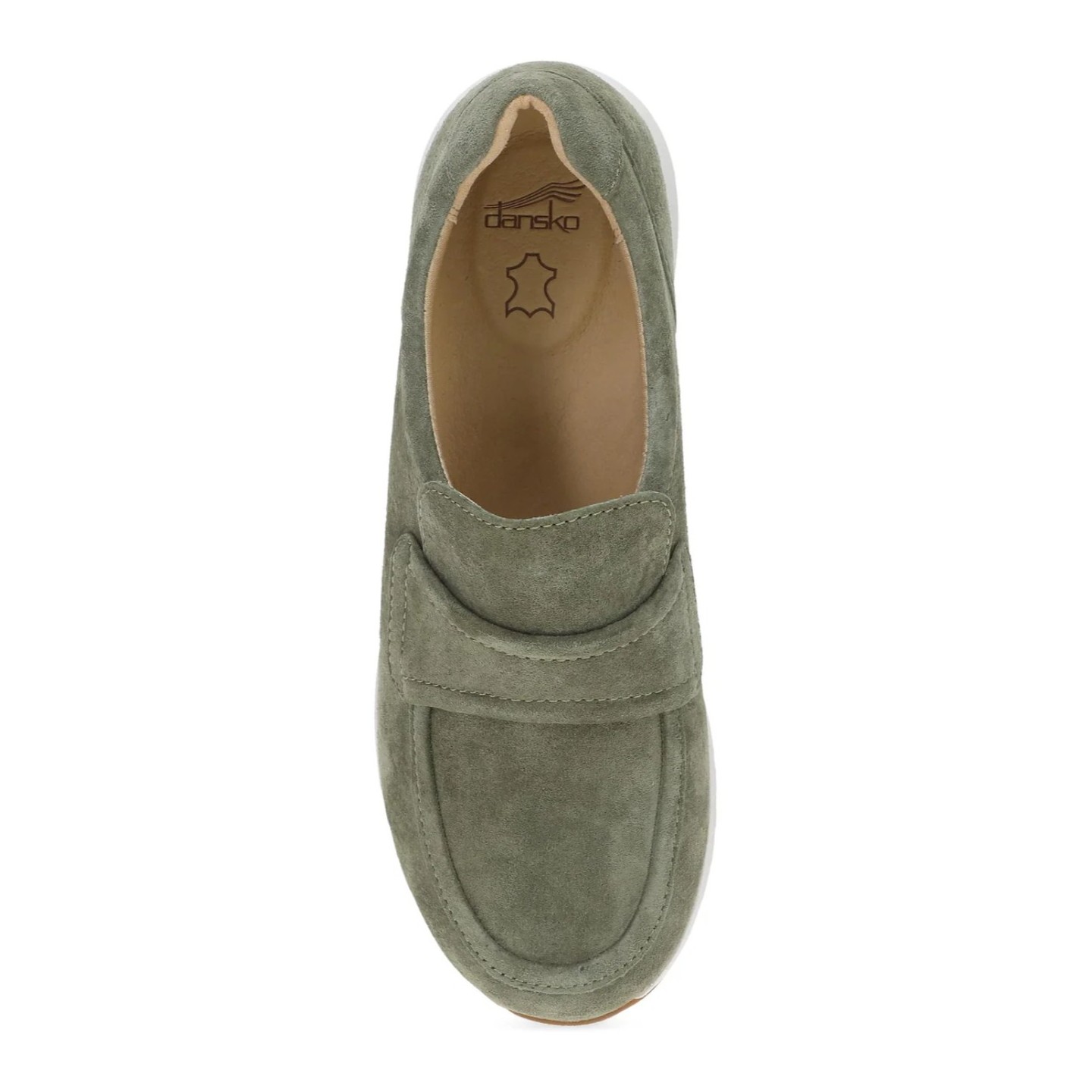 Clementine Olive Nubuck Casual Sneaker for Women by Dansko