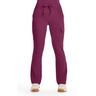 HH150P Petite Quest Pantalon Cargo à Jambe Évasée avec 6 Poches par Healing Hands