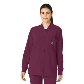 C82210 Carhartt Force Cross-Flex Veste de Chemise à Encoche Avant pour Femmes