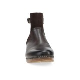 Monique Chocolate Burnished Calf Boot for Women by Dansko