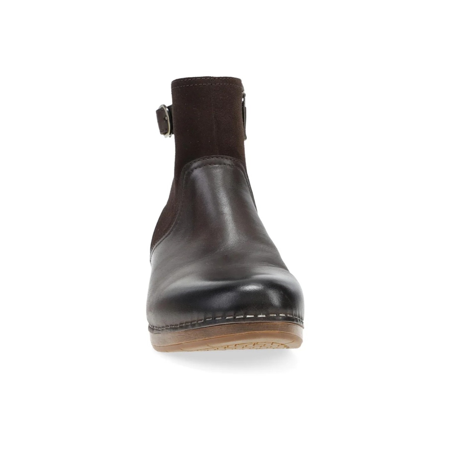 Monique Chocolate Burnished Calf Botte pour Femmes par Dansko