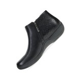 Sherry Black Waxy Burnished Boot for Women by Dansko