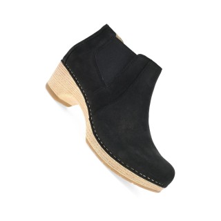 Lane Black Milled Nubuck Botte pour Femmes par Dansko