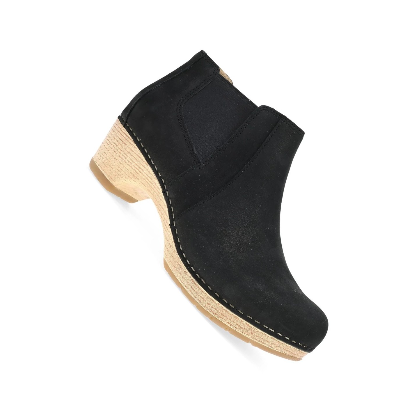 Lane Black Milled Nubuck Botte pour Femmes par Dansko