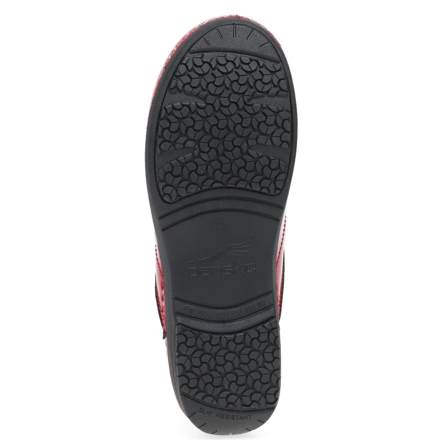 XP 2.0 Red Patent Slip Resistant Women's Clog by Dansko