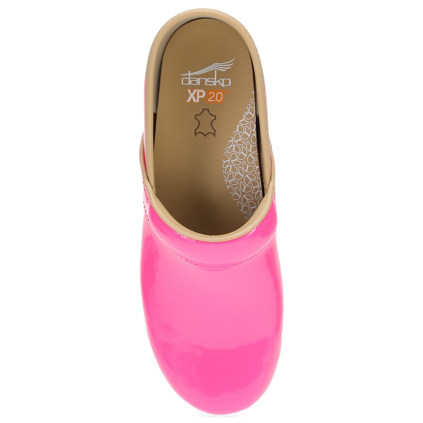 XP 2.0 Pink Neon Patent Sabot Antidérapante pour Femmes par Dansko
