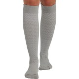 True Support Cloudy (4 Pairs) Medium Compression Knee High Socks by Cherokee
