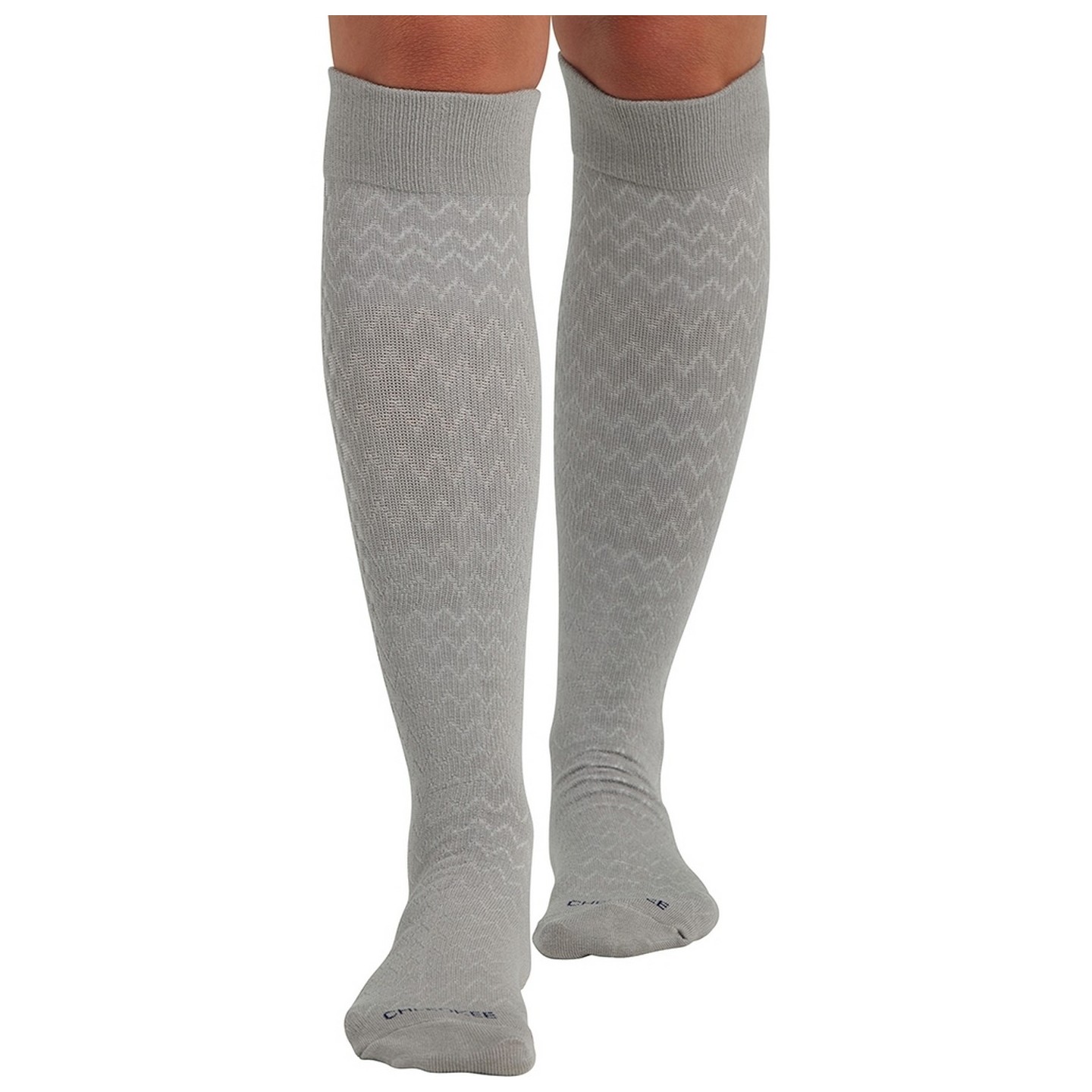 True Support Cloudy (4 Pairs) Medium Compression Knee High Socks by Cherokee