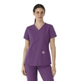 C12113 Carhartt Force Essentials Haut à Col en V Moderne pour Femmes