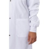 4533 Greentown Classix Unisex Snap Front Full Length Lab Coat With Cuffs