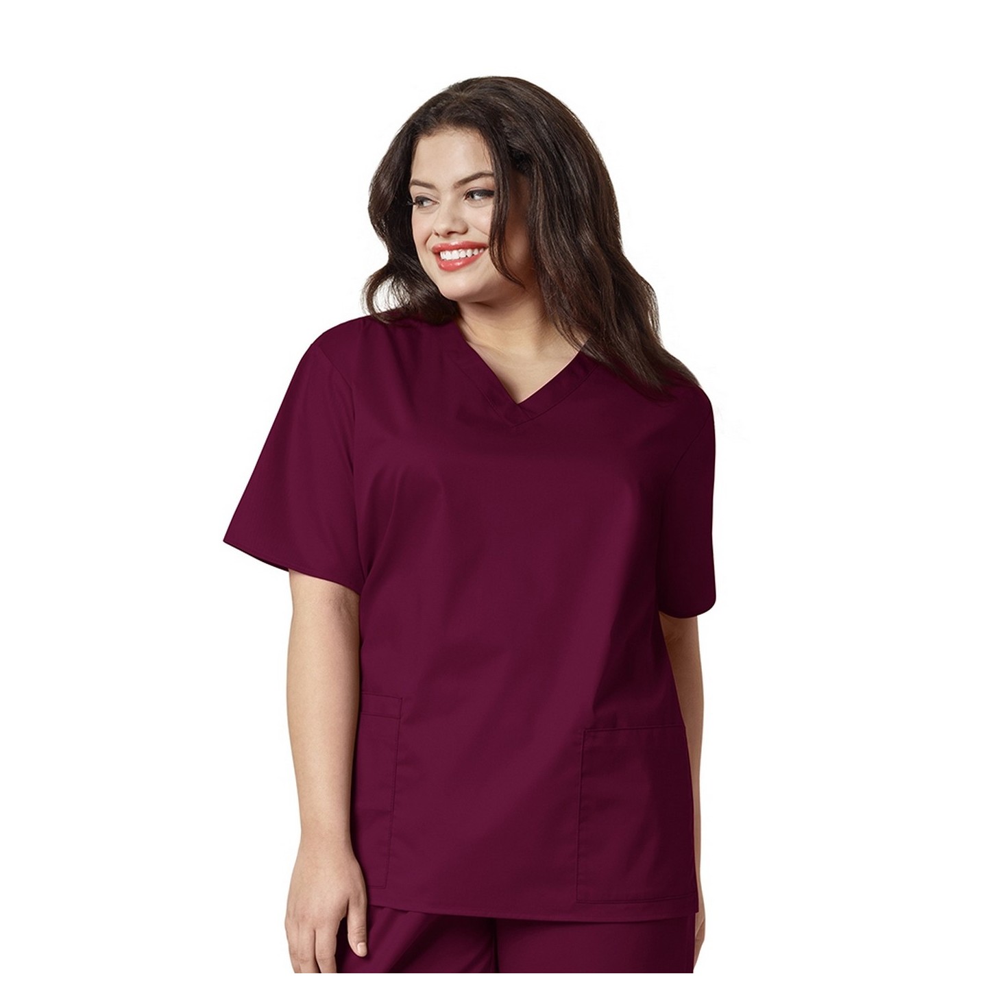 101 Haut WonderWork Classic Fit et True-Plus Fit pour femme, col V