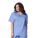 101 Women’s WonderWORK Classic Fit and True-Plus Fit V-neck Scrub Top