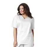 101 Women’s WonderWORK Classic Fit and True-Plus Fit V-neck Scrub Top