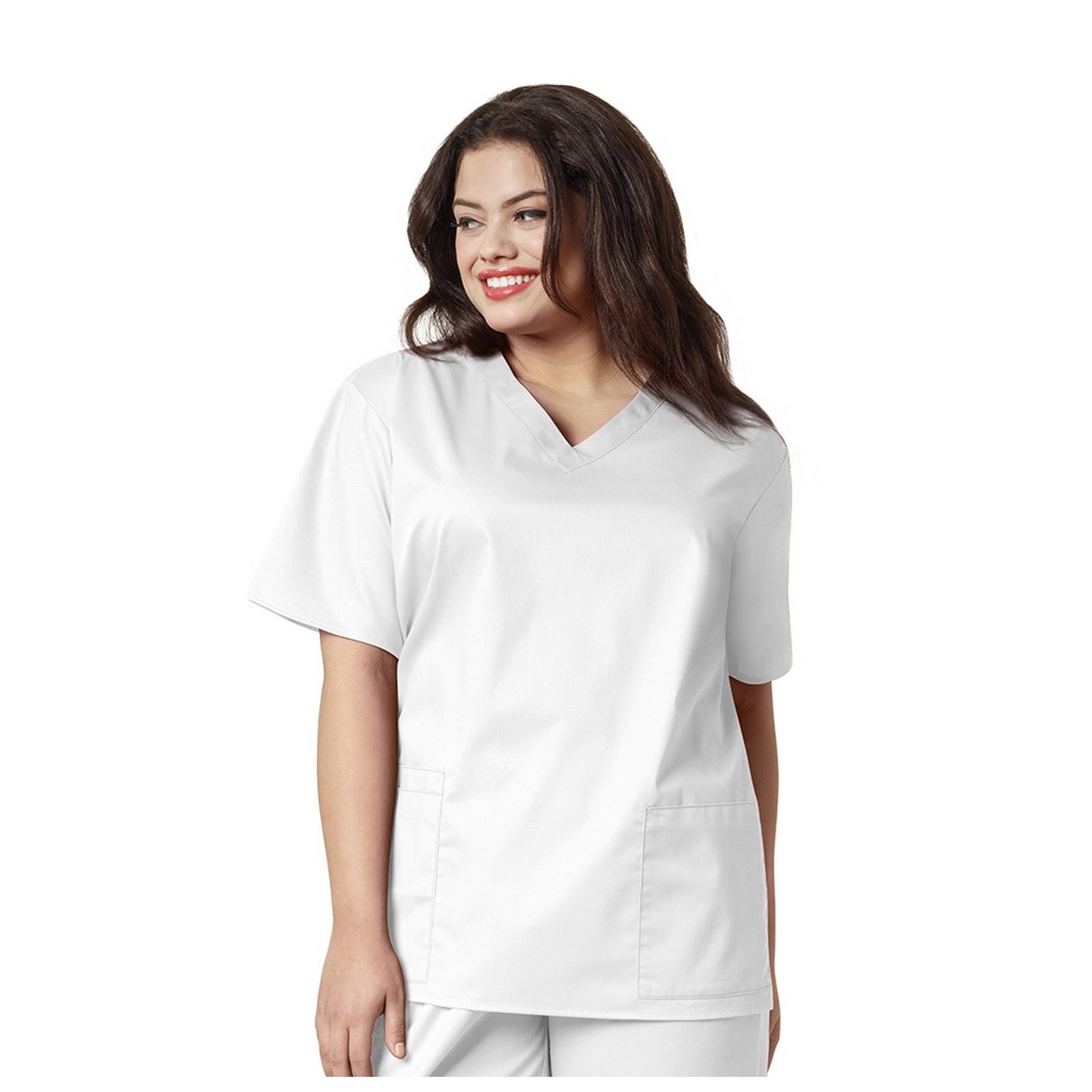 101 Women’s WonderWORK Classic Fit and True-Plus Fit V-neck Scrub Top