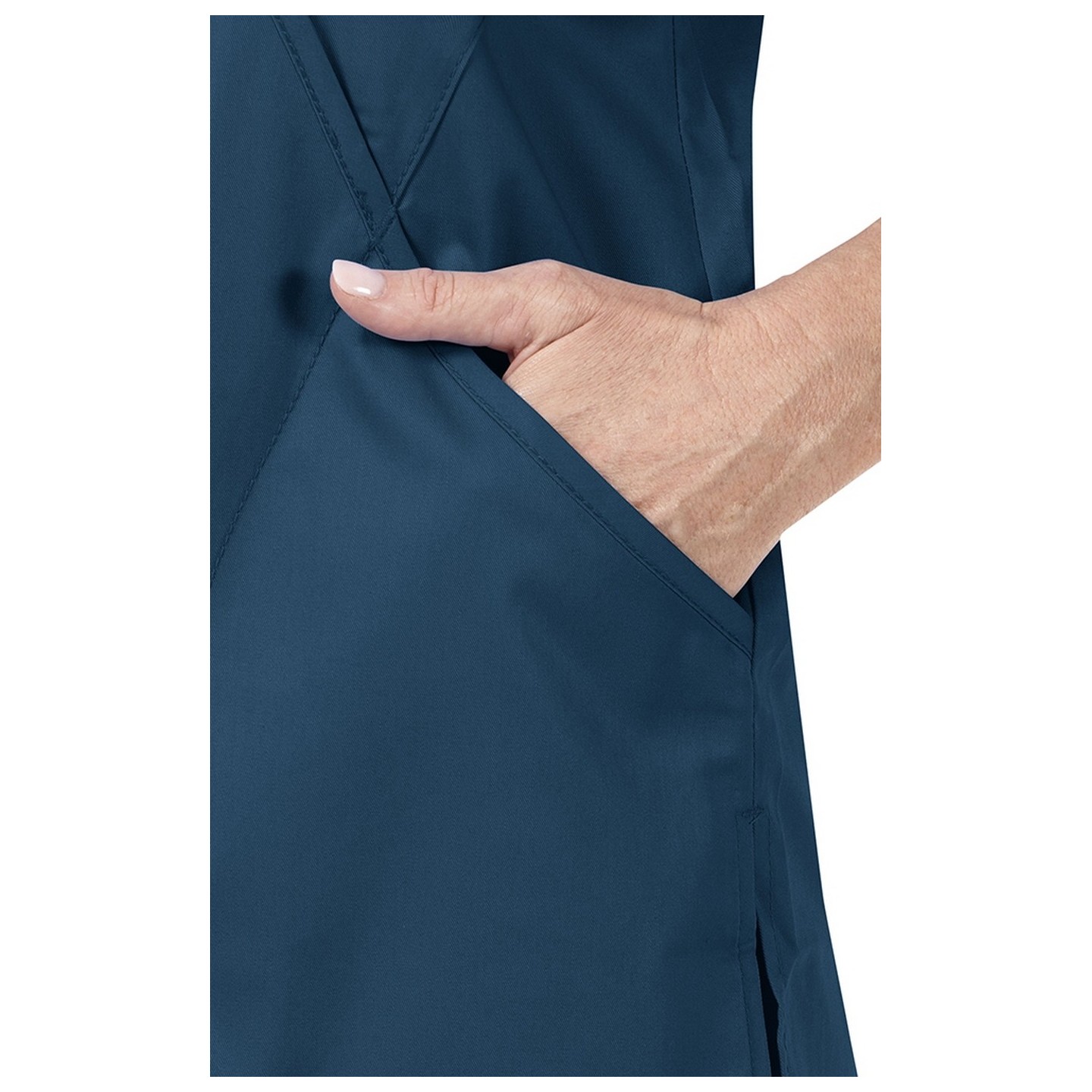 102 WonderWork Mock Wrap Haut gommage