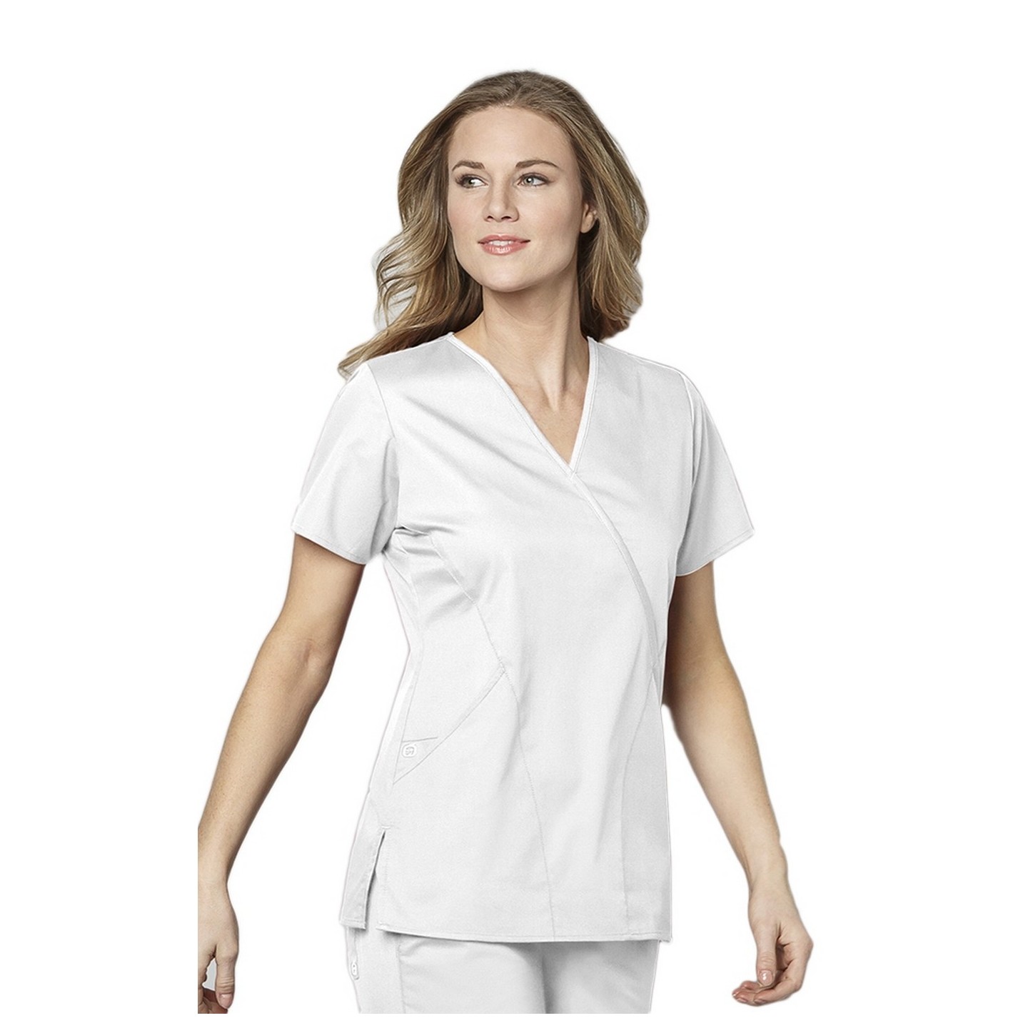 102 WonderWork Mock Wrap Haut gommage