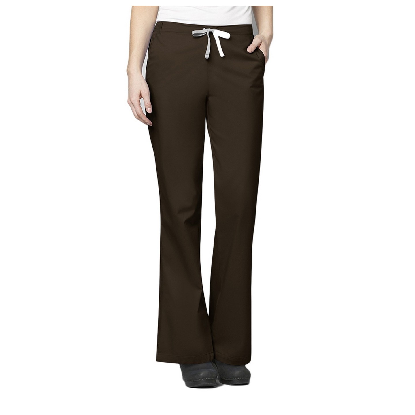 502 WonderWORK Women’s Flare Leg Drawstring Scrub Pant - Inseam: Regular 31"