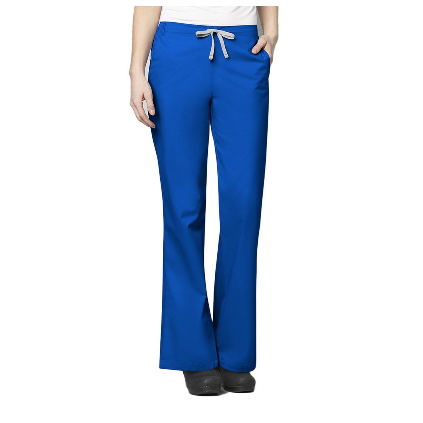 502 WonderWORK Women’s Flare Leg Drawstring Scrub Pant - Inseam: Regular 31"