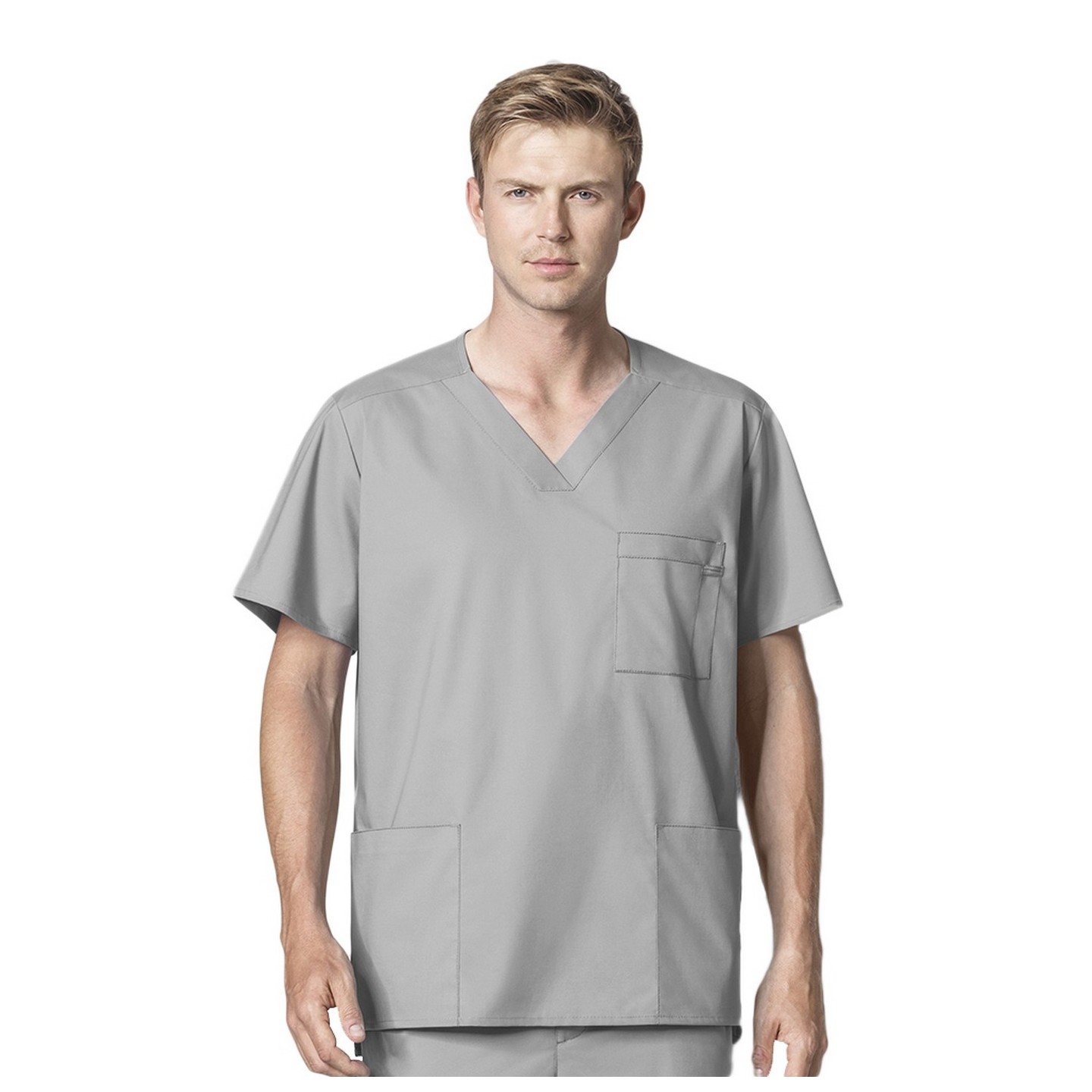 103 WonderWORK Gilet col en V pour hommes