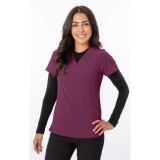 18-1060 Greentown Haut d’uniform Zinnia stretch à double poche 