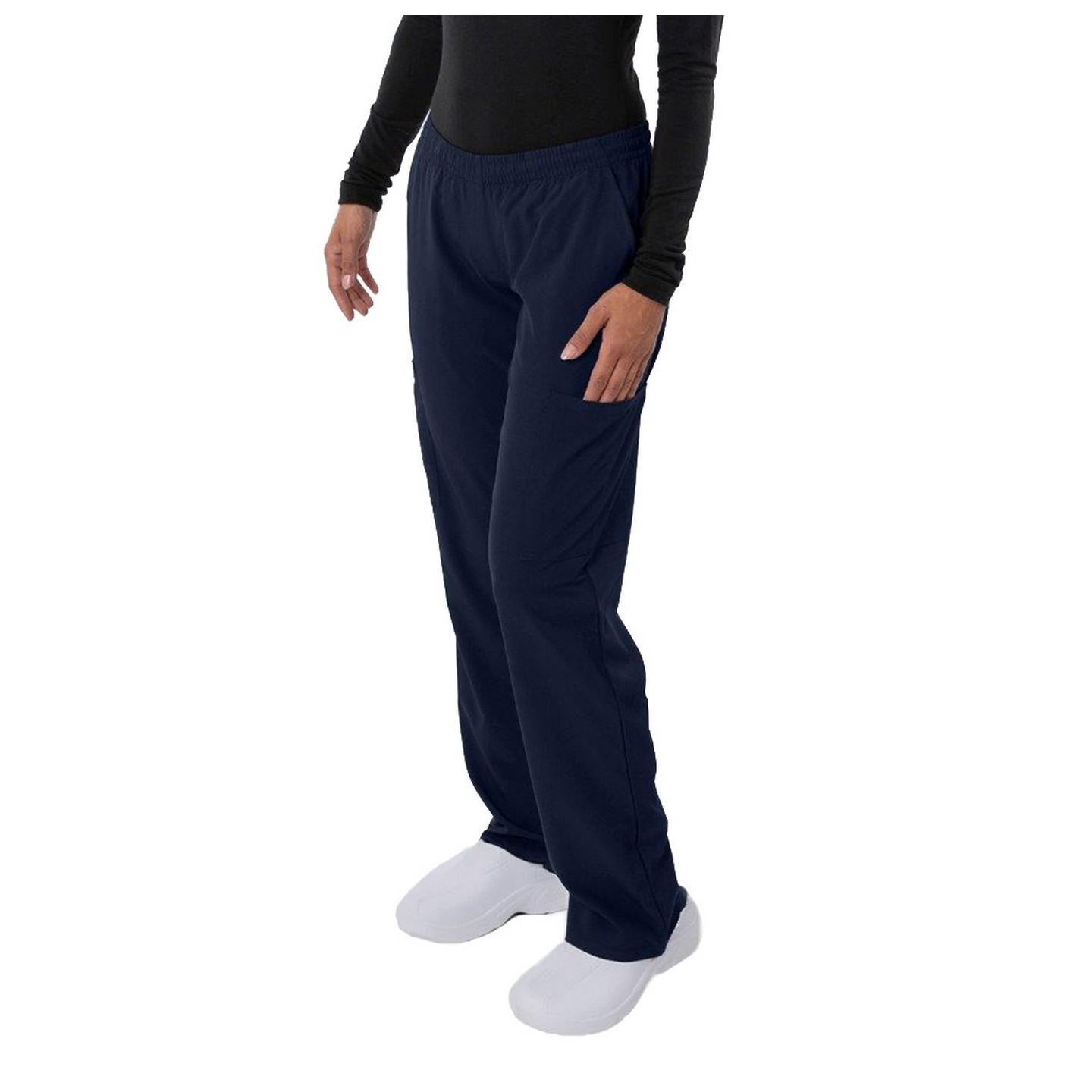 18-1042 Greentown Zinnia Full Elastic Waistband Four-way Stretch Pant