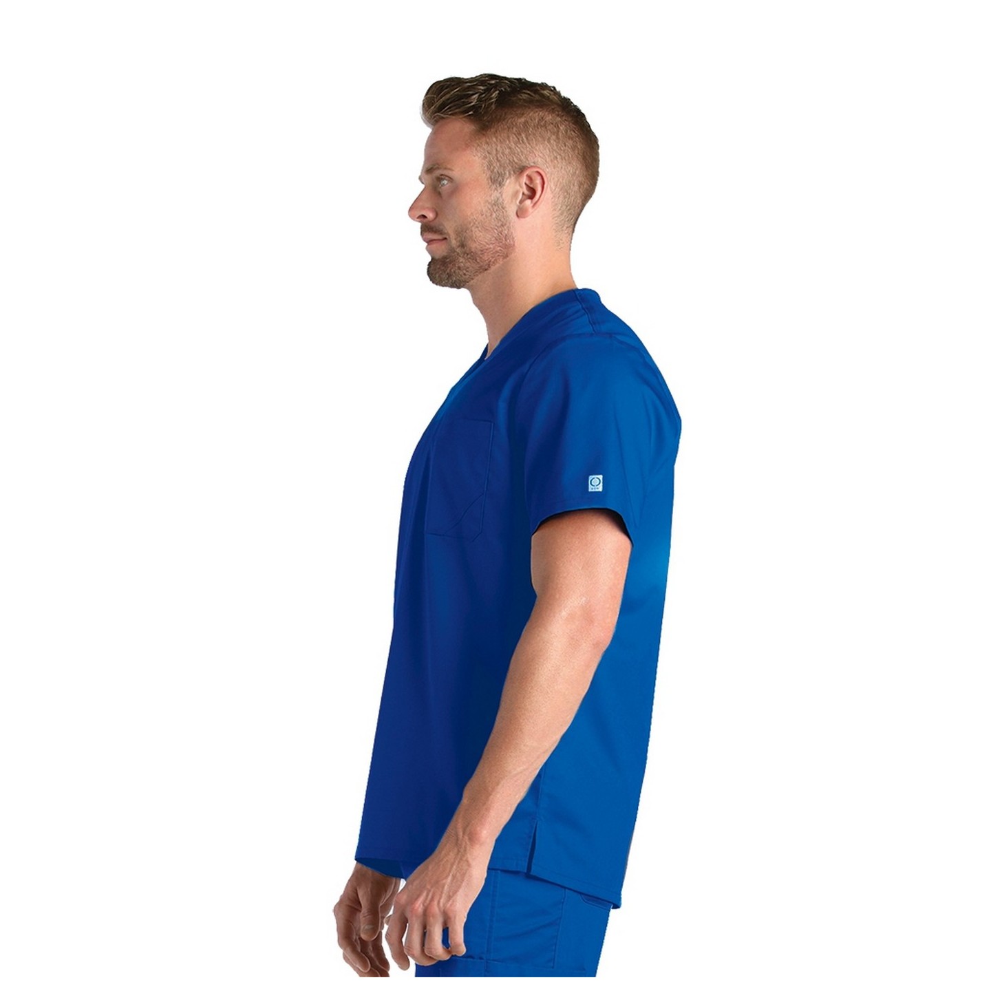 5208 [EON] - Haut à col en V avec poche poitrine pour homme