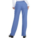 727 Koi Mariposa Maddi Elastic Waist Scrub Pants - True Ceil