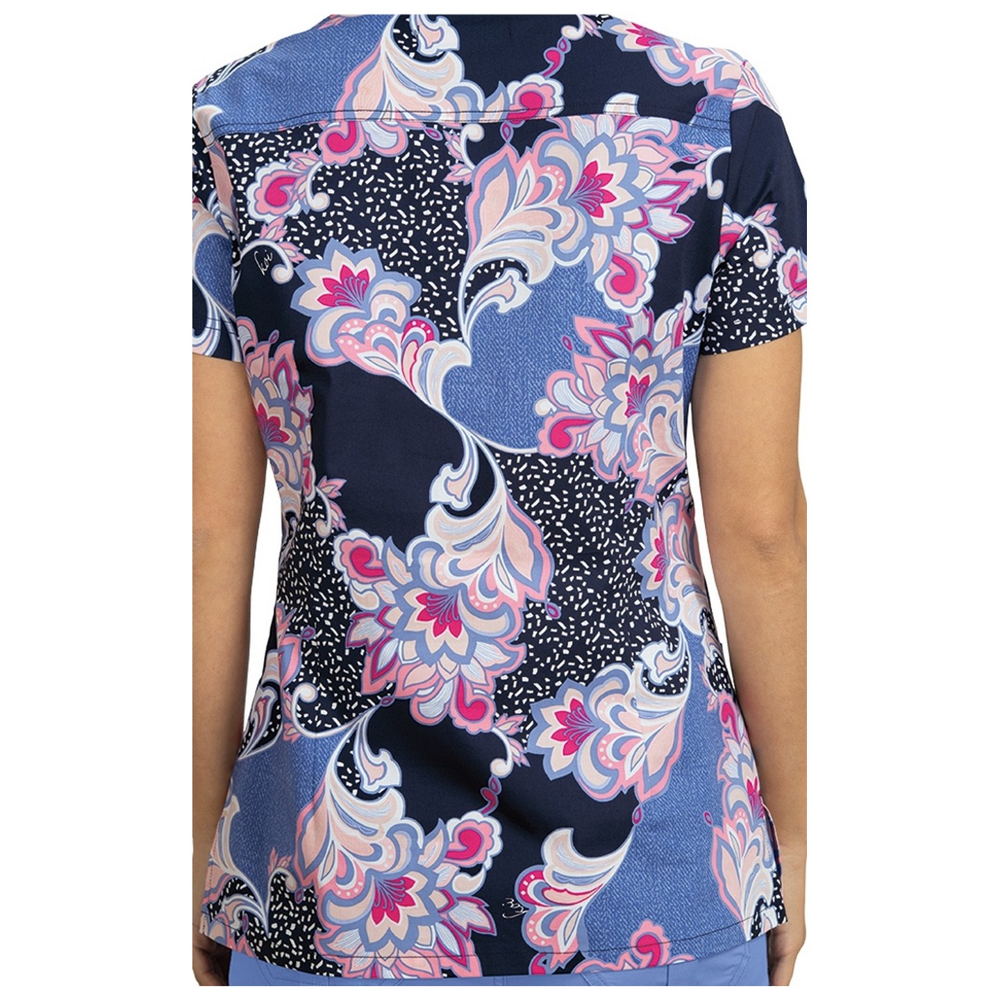 *VENTE FINALE 324PR haut Tanya koi Stretch - Romantic Floral