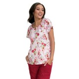 *FINAL SALE 391PR koi Kelby Top - Hearts & Roses