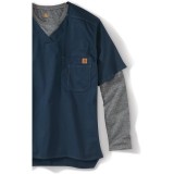C15108 Carhartt Solid Ripstop Scrub Utility Top