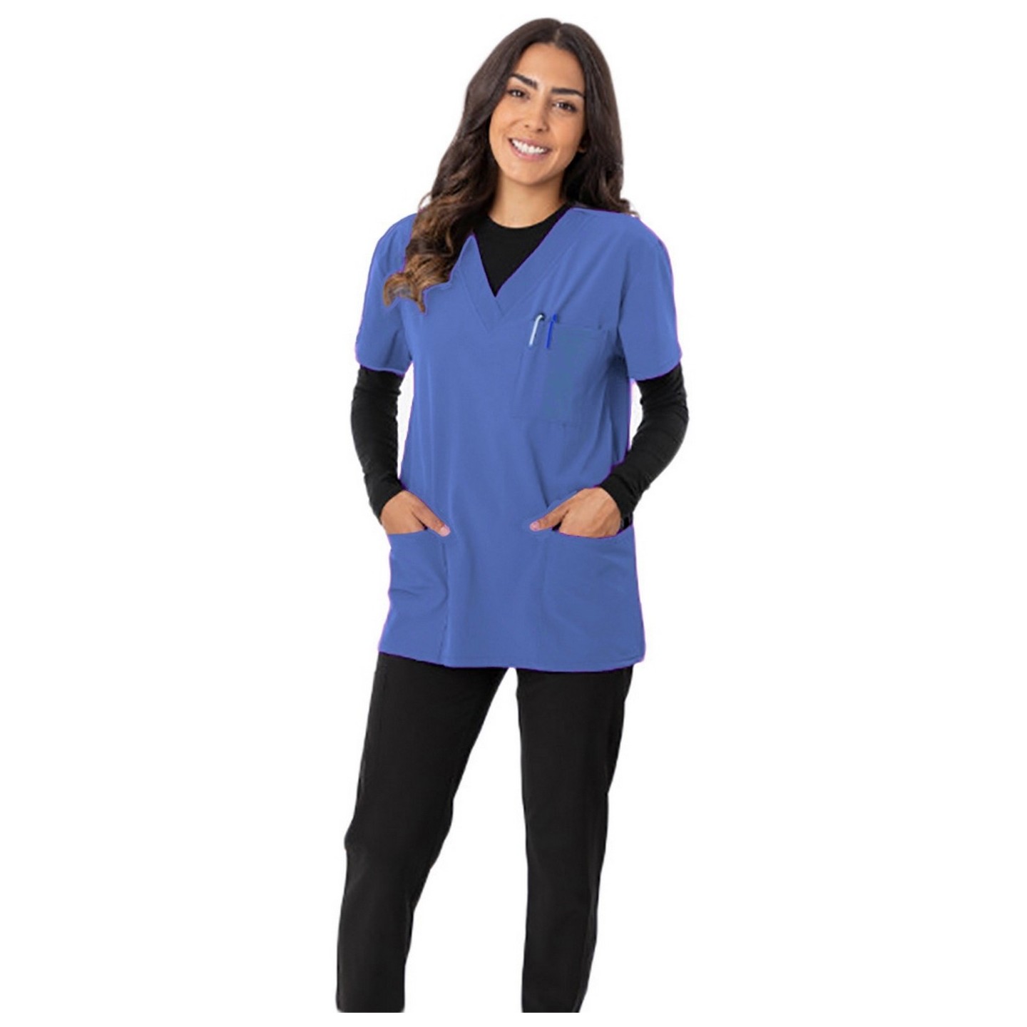 Style 18-1062A Zinnia Unisex Top by Greentown