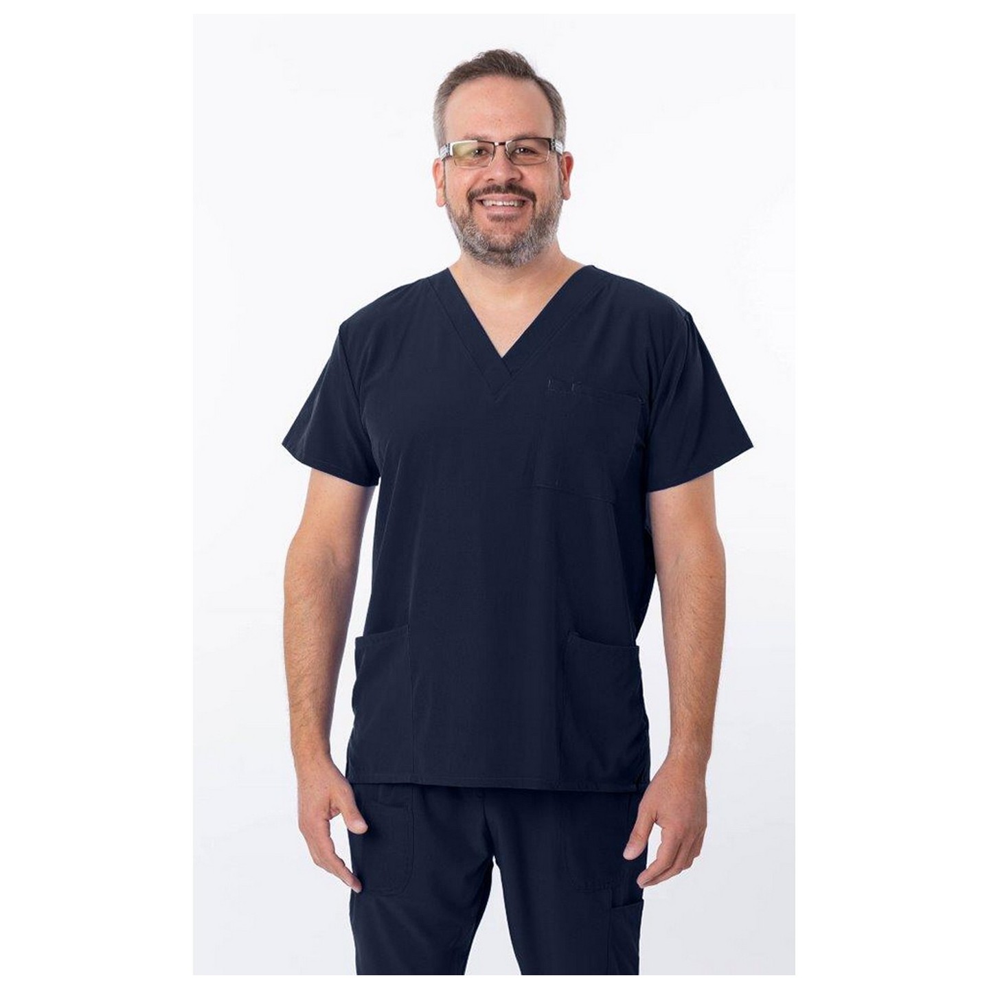 Style 18-1062A Haut unisexe Zinnia de Greentown