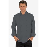 CC250 Charcoal Classic Chef Coat - Men's View