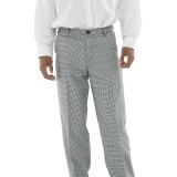 34P MOBB Flat Front HOUNDSTOOTH Pant