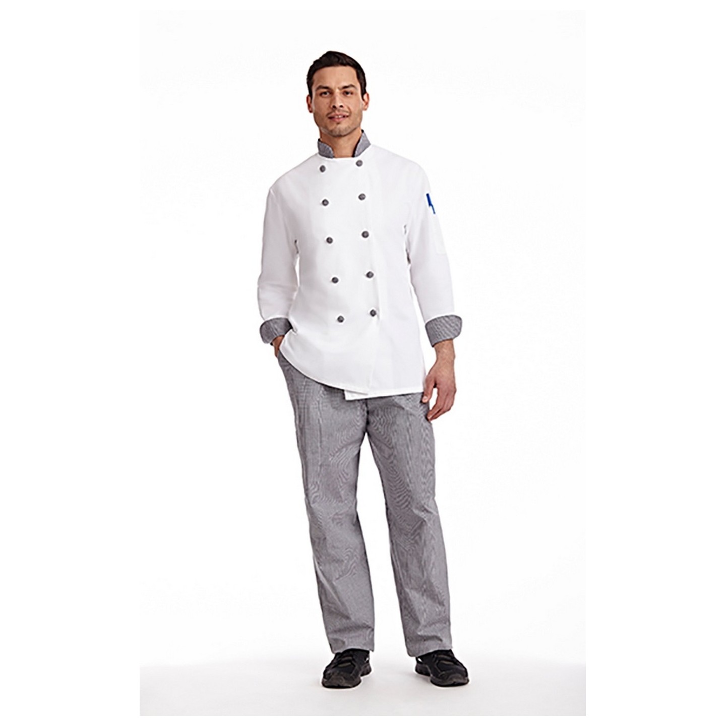 34P MOBB Flat Front HOUNDSTOOTH Pant