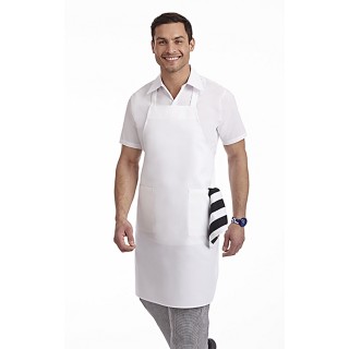 AP386 MOBB Bib Apron - Premium Fabric 7.5oz - Stain & Wrinkle Resistance