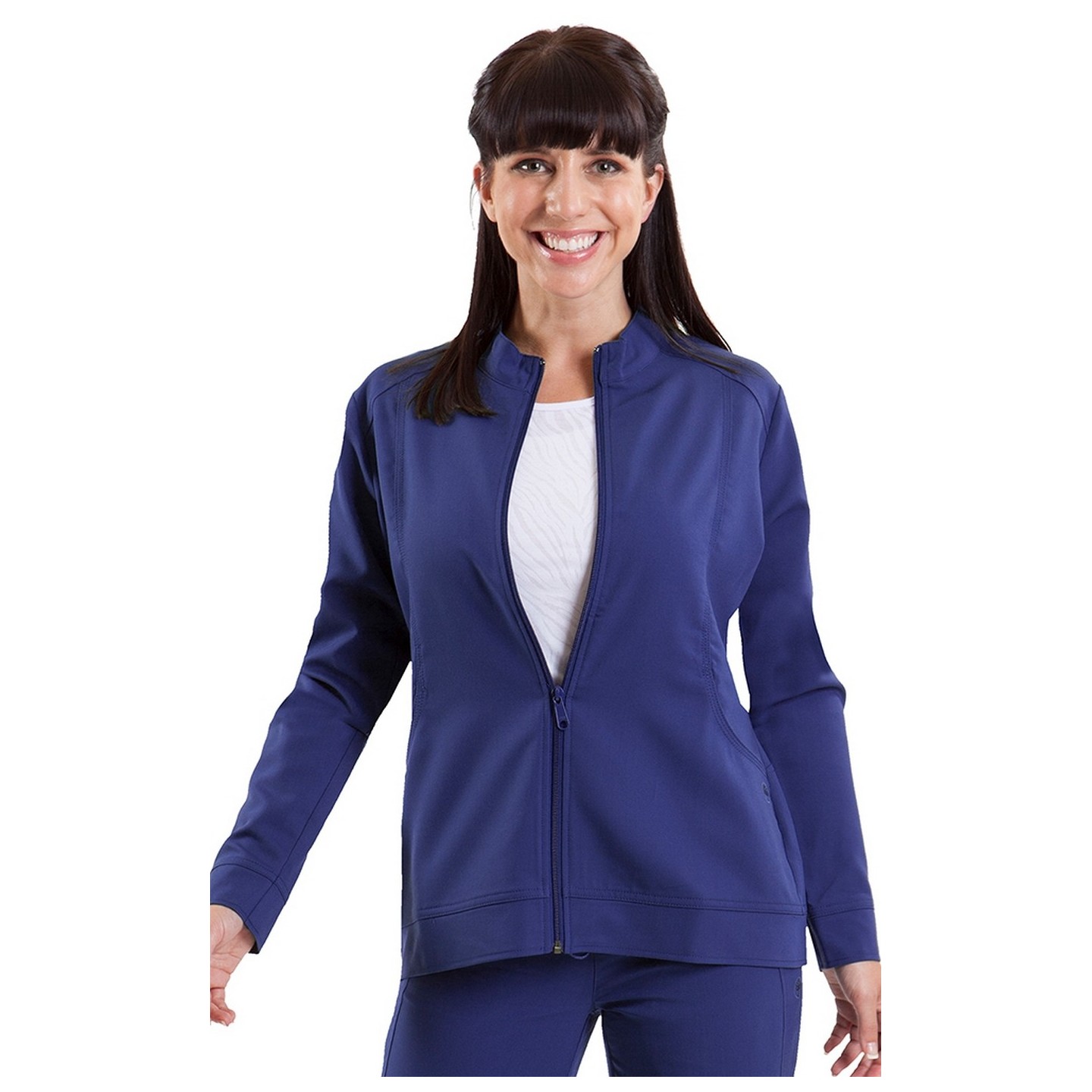 5038 Healing Hands Purple Label Dakota Zipper Front Jacket