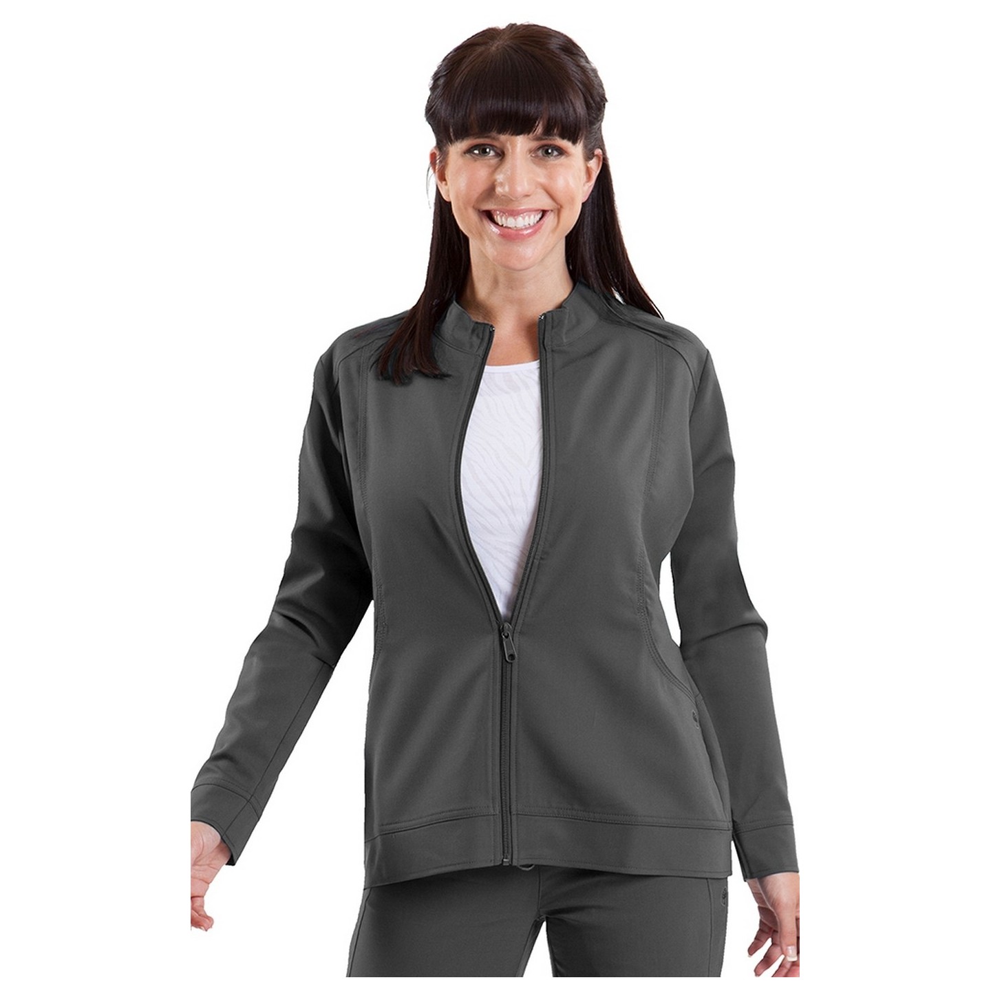 5038 Healing Hands Purple Label Dakota Zipper Front Jacket