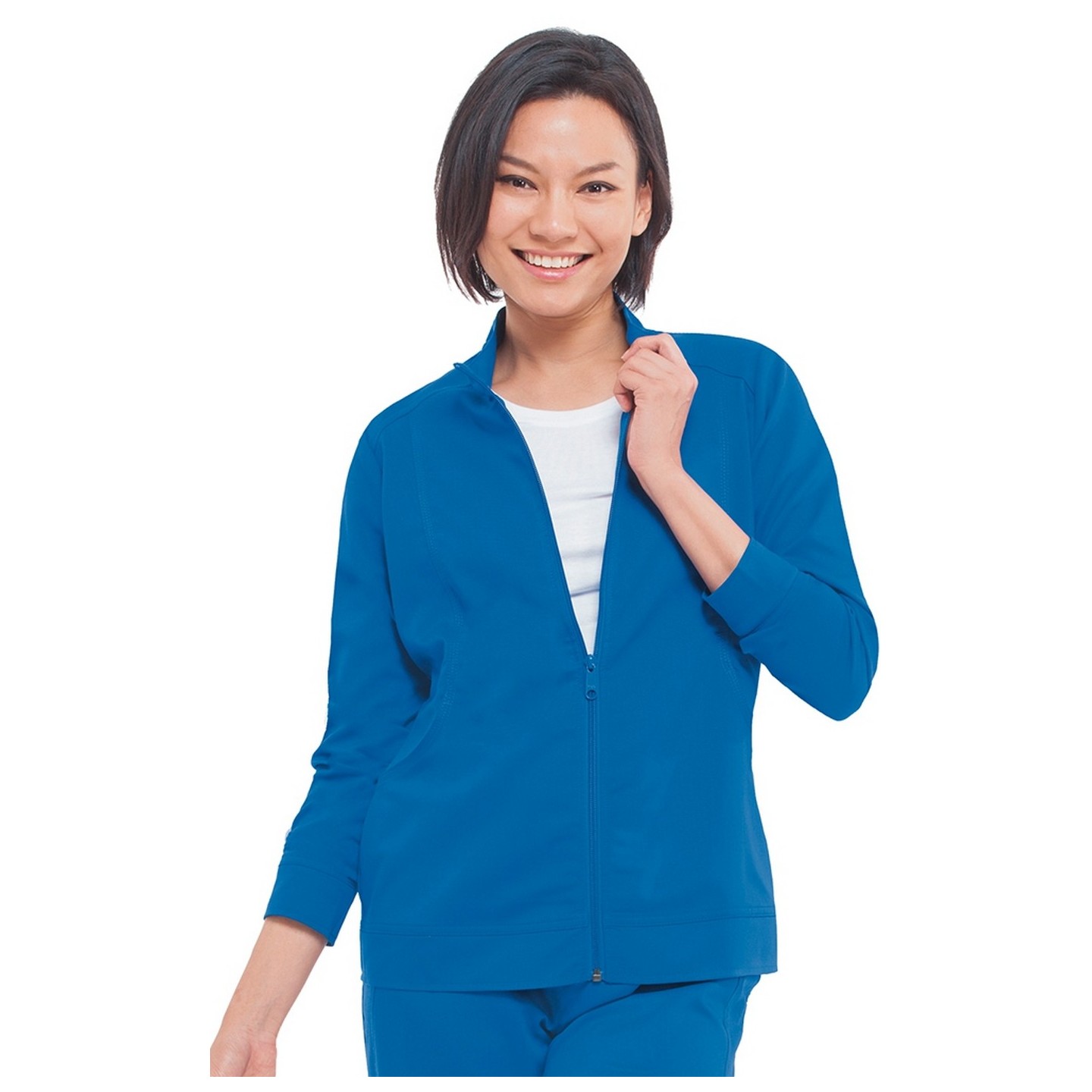 5038 Healing Hands Purple Label Dakota Zipper Front Jacket