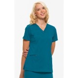 2278 Healing Hands Purple Label Jasmin Fashion V-neck Scrub Top