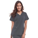 2278 Healing Hands Purple Label Jasmin Fashion V-neck Scrub Top