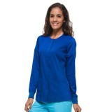 5063 Healing Hands Purple Label Daisy Scrub Jackets With Cell Phone Pocket