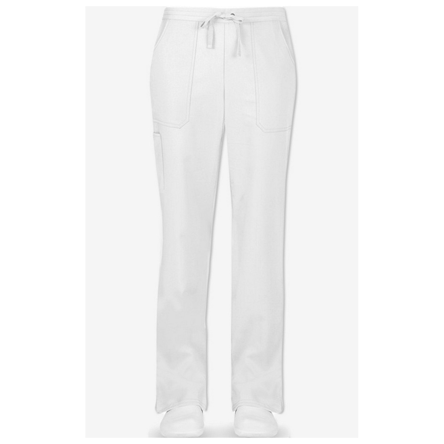 Healing Hands Purple Label STRETCH Tiffany Drawstring Pant - White