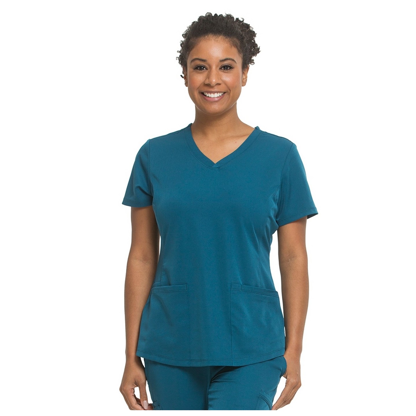 2500 HH Works by Healing Hands Monica V-Neck Scrub Top