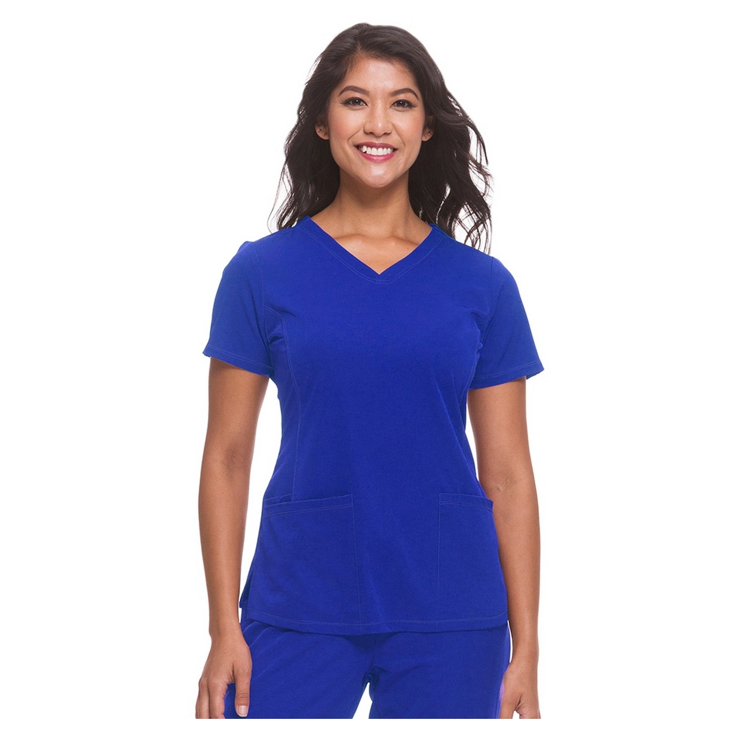2500 HH Works by Healing Hands Monica V-Neck Scrub Top