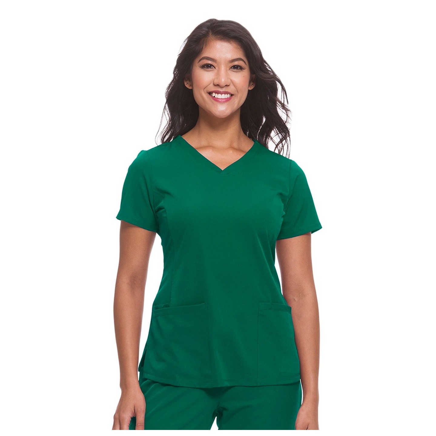 2500 HH Works by Healing Hands Monica V-Neck Scrub Top