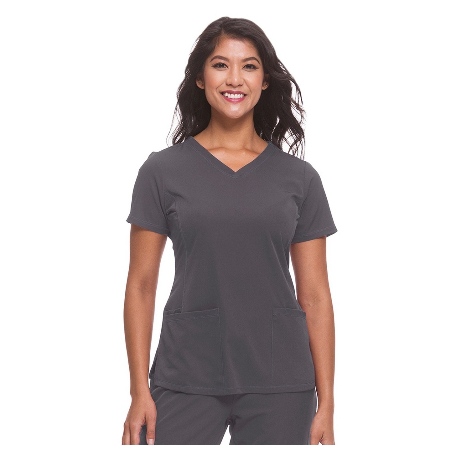 2500 HH Works by Healing Hands Monica V-Neck Scrub Top